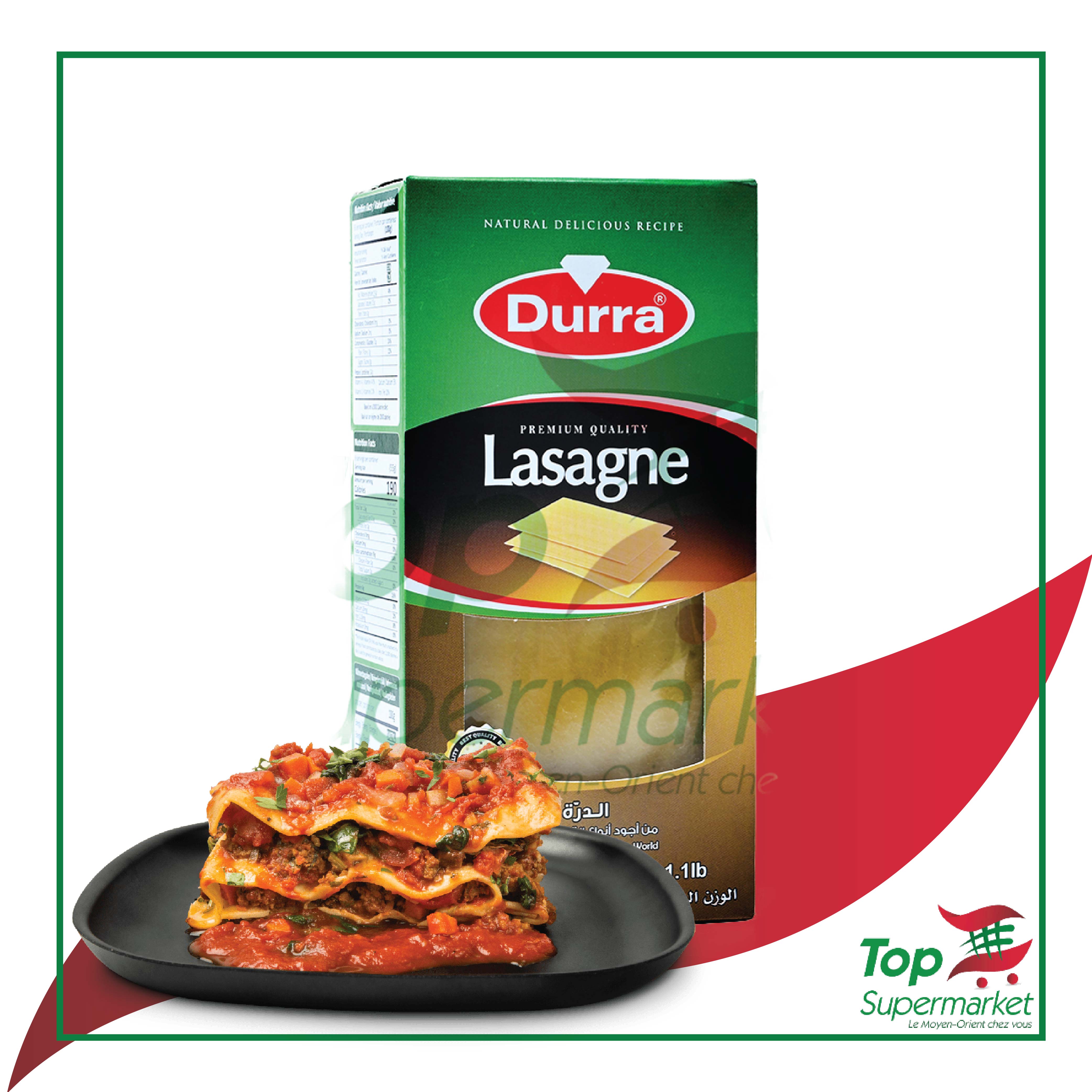 Durra lasagne 500gr